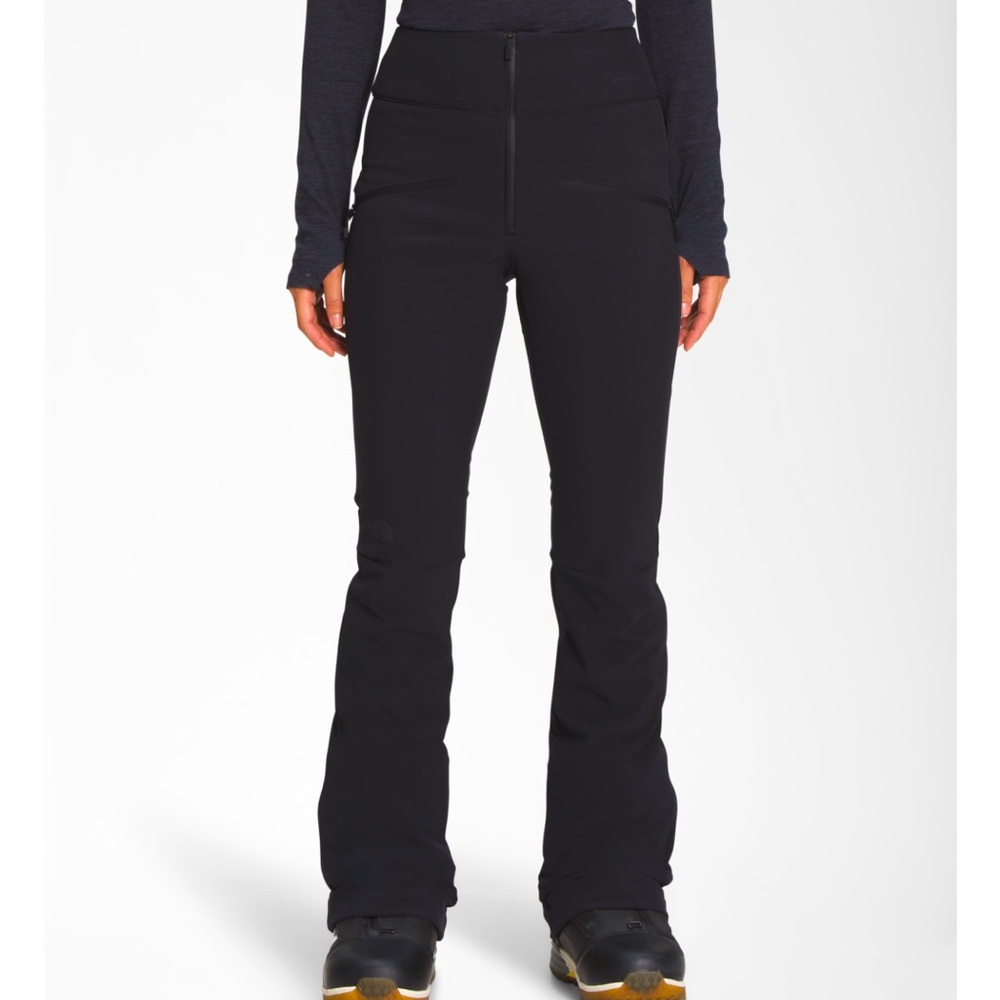 NWT The North Face Women's Amry Softshell Ski Pant. Black. - Sz 4